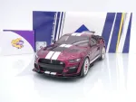 Solido S1805915 # Ford Shelby Mustang GT500KR Baujahr 2023 " lilametallic-weiß " 1:18