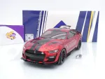 Solido S1805914 # Ford Shelby Mustang GT500KR Baujahr 2023 " rotmetallic-schwarz " 1:18