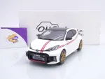 Ottomobile OT1183 # Toyota GR Yaris Italy Edition Baujahr 2024 " weiß-rot " 1:18