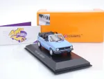 Maxichamps 940055180 # Volkswagen VW Golf 1 I Cabriolet 1979 Erdbeerkörbchen " hellblau " 1:43