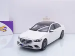 Norev 183807 # Mercedes-Benz S-Klasse V223 AMG Line Baujahr 2021 " weiß " 1:18
