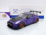Solido S1805812 # Nissan Skyline GT-R (R35) LB-Works Body Kit 2 Baujahr 2022 " Purplezilla " 1:18