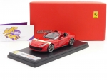 Look Smart LS516K # Ferrari 812 GTS Baujahr 2019 " rosso corsa /weiß-gelb " 1:43