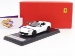 Look Smart LS516H # Ferrari 812 GTS Baujahr 2019 " bianco italia / blau " 1:43