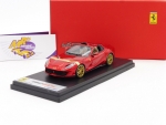 Look Smart LS516N # Ferrari 812 GTS Spider Baujahr 2019 " feuerrotmetallic-gold " 1:43