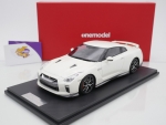 Onemodel 21 # Nissan GT-R R35 Baujahr 2017 " Glossy White " 1:18